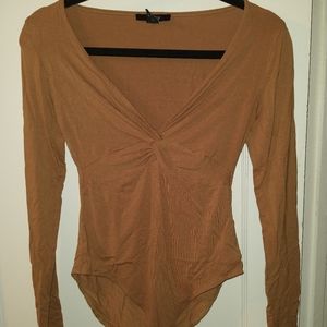 Forever 21/Short Jumpsuit/Medium/Cinnamon Brown/Earthy Tone